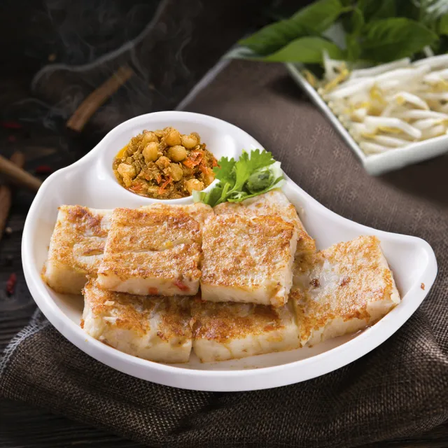 【中山招待所】頂級干貝蝦醬蘿蔔糕10入組(850g/入-新包裝】【超人氣團購美食 端上桌立馬秒殺)