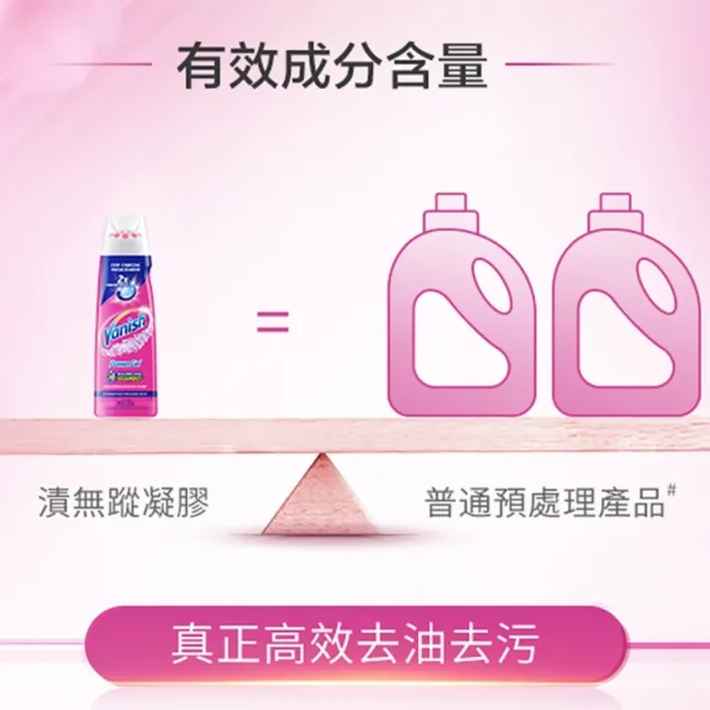 【Vanish 漬無蹤】新一代碧蓮去漬凝膠200mlx3(衣服去漬/去污/去漬筆/去油污)