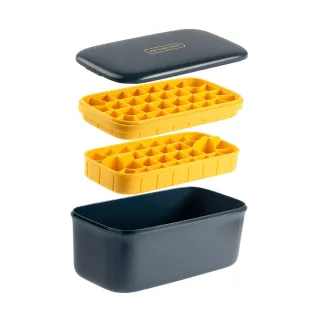 【小茉廚房】矽膠 可微波寶寶輔食製冰盒 製冰 冰塊盒(雙層)