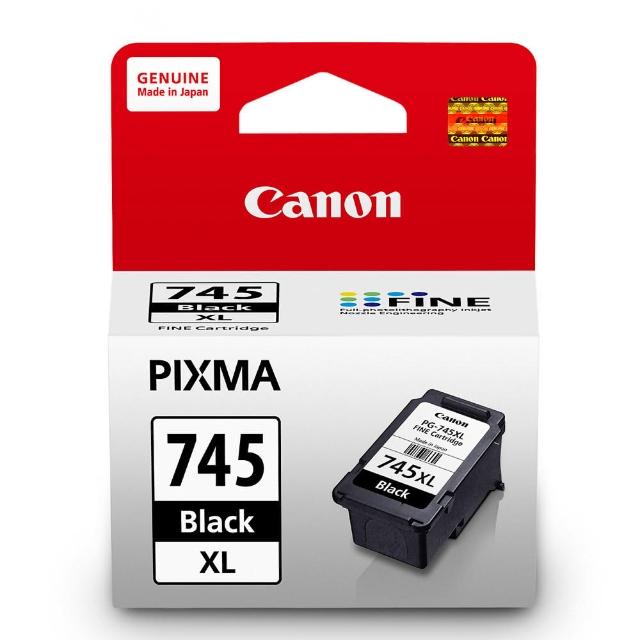 【Canon】官方直營 PG-745XL 黑色高容量墨水匣(TS3170/TS3370/MG2470/MG2570/MG2970/MG3070/MG3077/TR4670)