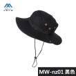 【山野行者】MW-nz01戶外郊山牛仔翻扣大簷兩用帽(帽帶可調)
