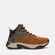 【Timberland 官方旗艦】男款棕色防水中筒健行鞋(A6DNEES4)