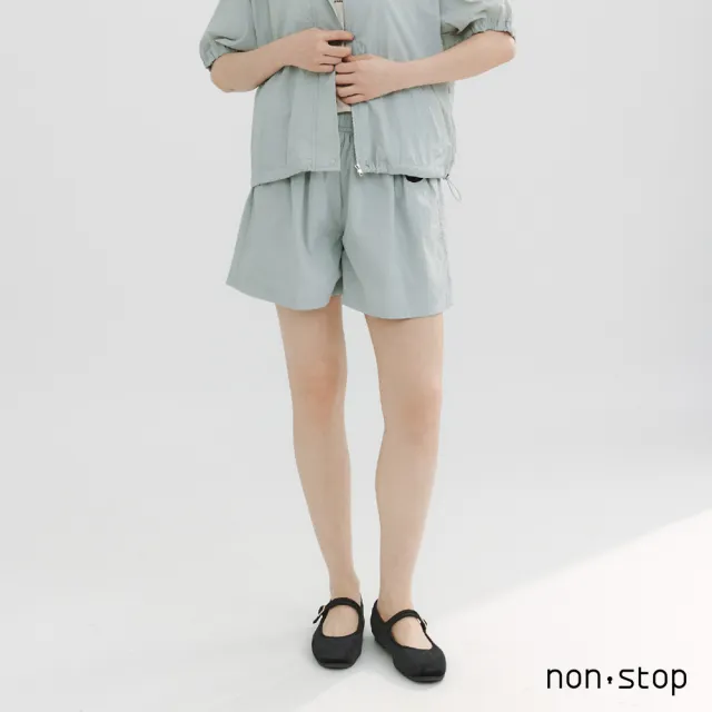 【non-stop】non-stop 輕便抗UV防潑水短褲-2色