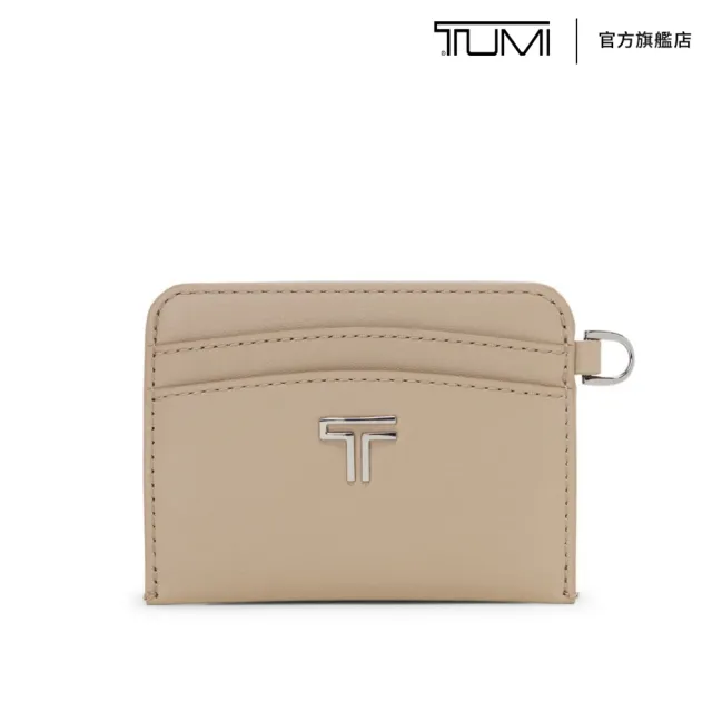 【TUMI】BELDEN SLG 皮革卡片夾 - 燕麥(TUMI 官方旗艦店)
