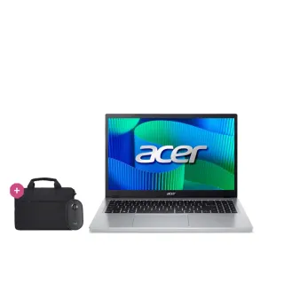 【Acer 宏碁】筆電包/滑鼠組★15.6吋商用文書筆電 銀(Extensa/EX215-35-C8FM/N150/16G/512G/W11P)