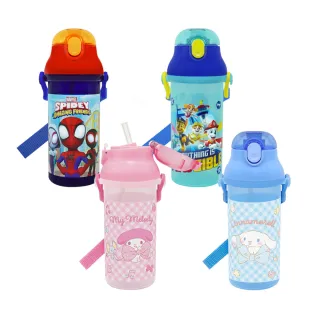 【Skater】吸管銀離子水壺(480ml)