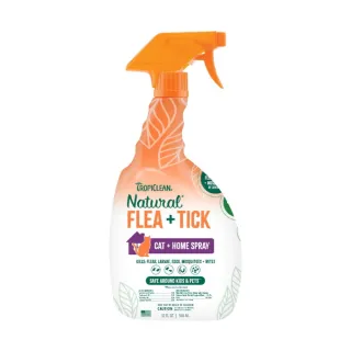 【TROPICLEAN蚤蜱逃】貓用驅蟲噴劑 32FL OZ｜946ml
