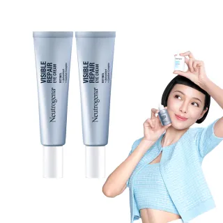 【Neutrogena 露得清】肌緻新生A醇眼霜15g 2入組(全新升級/官方直營)