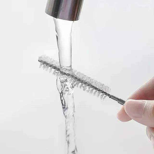 【橘魔法】（2入）不鏽鋼排水孔水管刷(疏通刷 疏通棒 疏通神器 冰箱 冷氣疏通 水管堵塞 水管清潔)