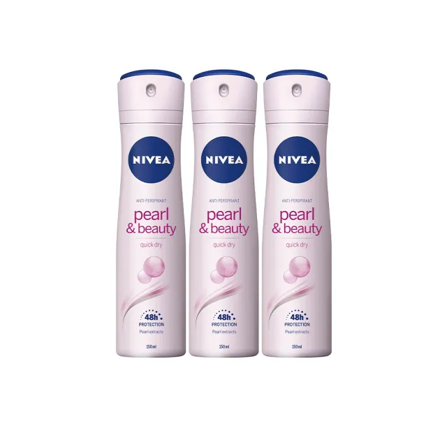 【NIVEA】止汗爽身乳液50ml/噴霧150mlx6(長效止汗配方)