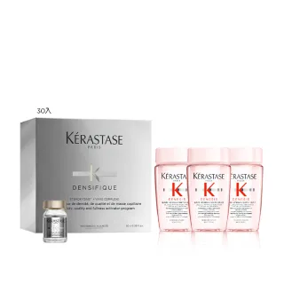 【KERASTASE 巴黎卡詩】超進化白金賦活精粹30*6ml(養髮/蓬鬆/濃密/豐盈髮量/頭皮安瓶)