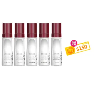 【台酒生技】全效舒緩洗卸潔顏慕斯5入-(180ml/入)
