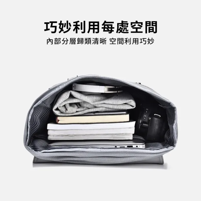 【Starshop】雙11 男士商務電腦雙肩包 公事包 筆電包 旅行背包 雙肩背包 休閒後背包 側背包