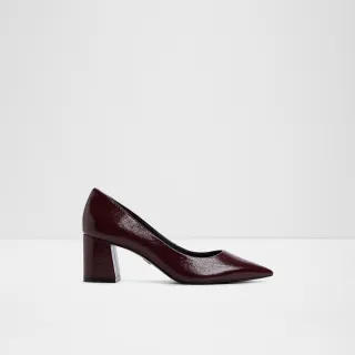【ALDO】YBALELIN-尖頭粗跟高跟鞋-女鞋(紅色)