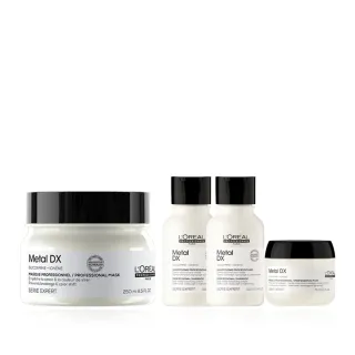 【L’OREAL 巴黎萊雅PRO】絲漾博吸金喚彩髮膜 250ml(瞬順髮膜/護髮/柔順/抗毛躁/髮膜)