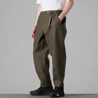 【The North Face 官方旗艦】北面UE男款灰褐色DWR防潑水休閒長褲｜8AGW21L