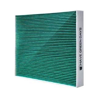 【綠綠好日】適用 TOYOTA 豐田 Prius 2006-2015.11 HEPA抗菌濾網 GTY003(汽車冷氣濾網)