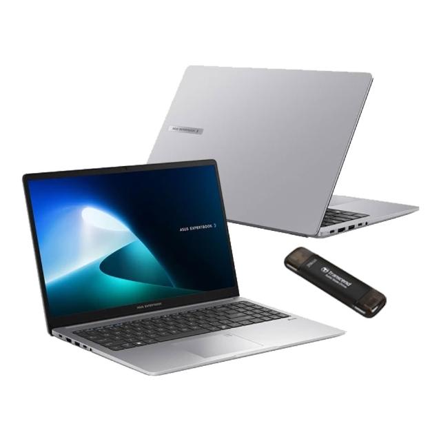 【ASUS 華碩】256G固態硬碟組★15.6吋i5商用筆電(P1503CVA/i5-13420H/16G/512G SSD/W11P)