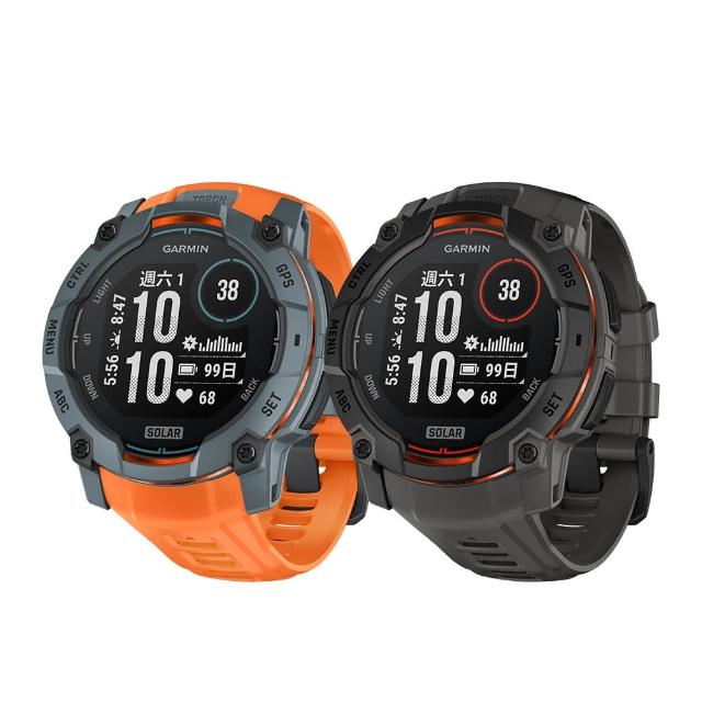 【GARMIN】INSTINCT 3 Solar 本我系列 太陽能GPS腕錶(50mm)