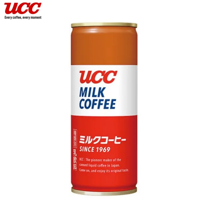 【UCC】MILK COFFEE 原味牛奶咖啡 1箱(250g/罐X30入 乳感濃厚 原裝復刻版)