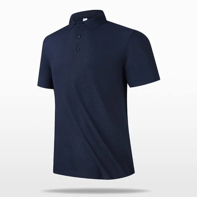【米蘭精品】現貨+預購 男POLO衫短袖上衣T恤夏季冰絲無痕翻領速乾(父親節送禮物男裝5色t1lg61)