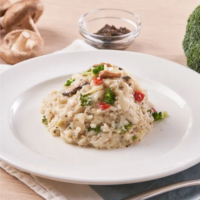 【桂冠】義式燉飯享受12入組(松露野菇6+起司海鮮6)