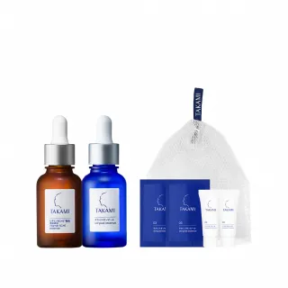 【TAKAMI】官方直營 角質護養精華組(小藍瓶30ml+C+E精華 30ml)
