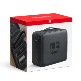 【Nintendo 任天堂】NS2 Switch 2 全套收納包 灰黑(台灣公司貨 依到貨日期出貨)