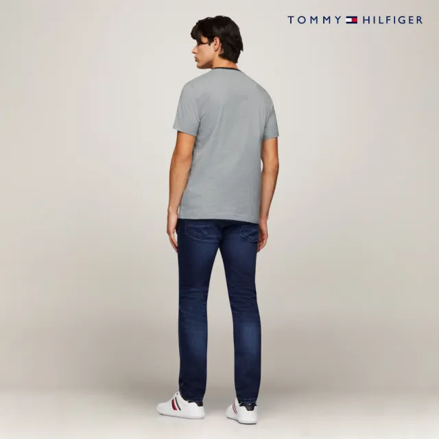 【TOMMY HILFIGER】官方旗艦館 Tino 圓領 T 恤_灰色
