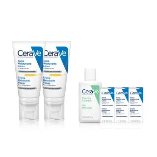 【CeraVe適樂膚】全新上市養膚級防曬雙入組★全效清爽修護防曬乳 SPF50 52ml_A