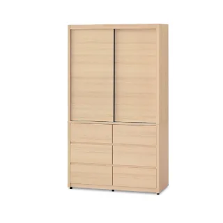 【ASSARI】酷樂4x7尺衣櫃(寬120x深57x高204cm)