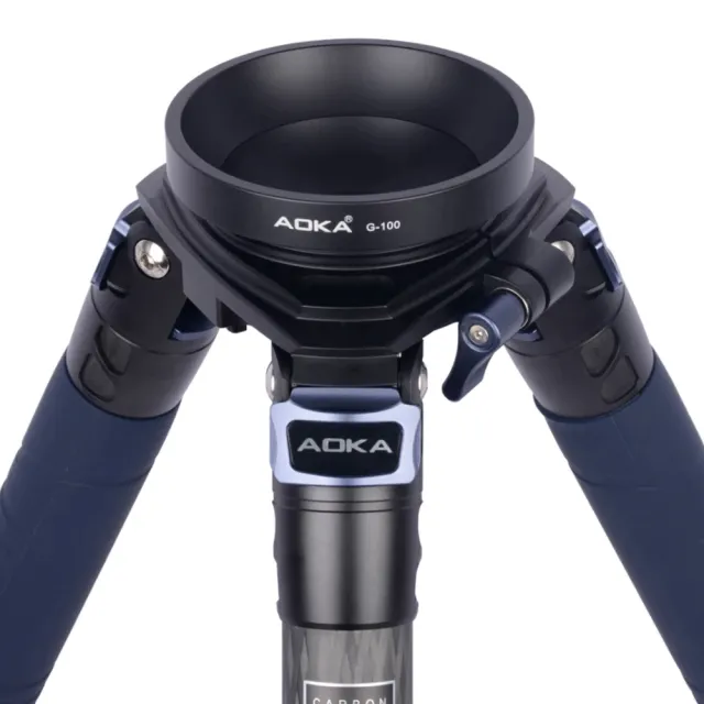【AOKA】G-100 三腳架碗座轉接器 100mm 碗公(總代理公司貨)