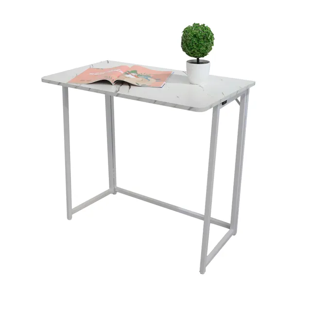 【居家cheaper】免組裝秒收摺疊桌80x46x75cm(露營桌/餐桌/書桌/電腦桌/拜拜桌/機能桌/摺疊邊桌/工作桌)