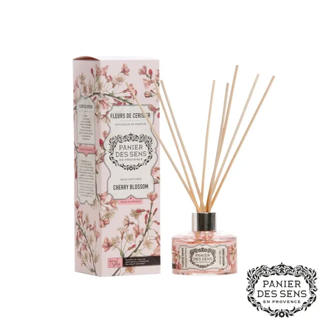 【Panier des Sens】馥郁落櫻 100ML 天然室內擴香(Cherry Blossom)