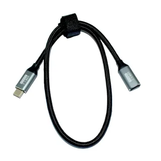 【Fujiei】USB3.2 TYPE-C 公對母全功能延長線鋁殼(USB3.2 TYPE-C 公母延長線)