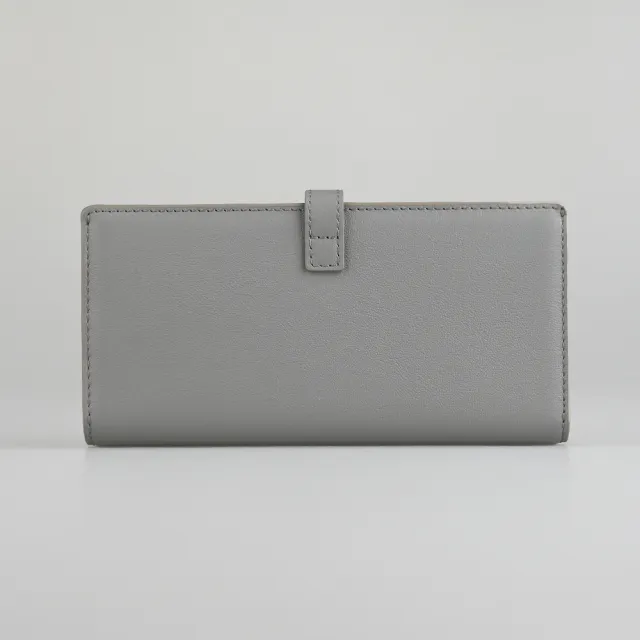 【FURLA 芙拉】FURLA Flow釦式對折長夾(灰)