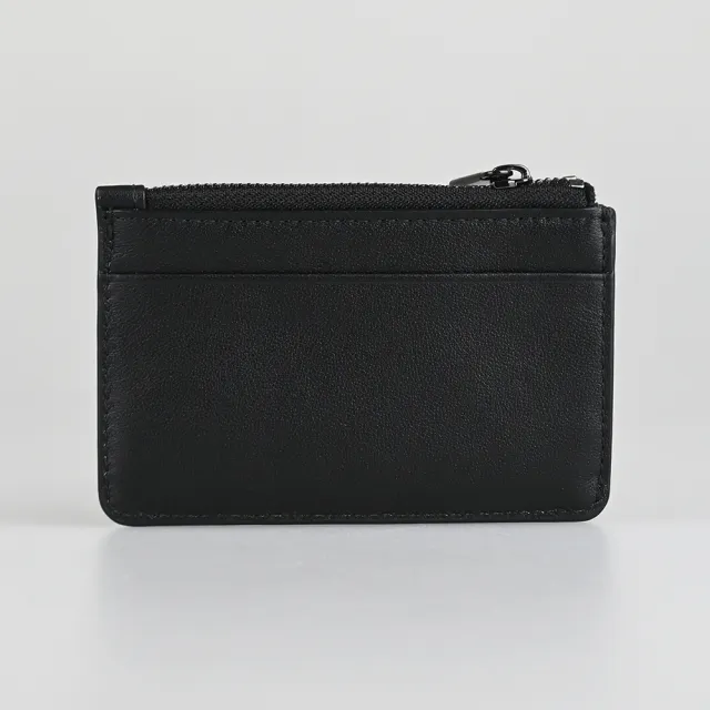 【FURLA 芙拉】FURLA FLOW拉鍊壓釦5卡卡夾(黑)