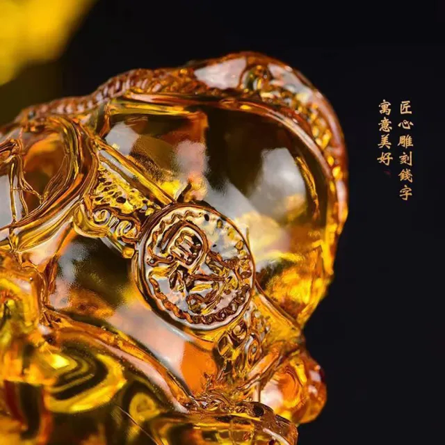 【桃花源創意工坊】招財貔貅家居擺飾辦公室客廳擺件琉璃聖獸對組(擺件)