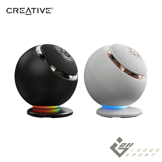 【Creative】Pebble Nova 2.0 聲道桌上型無線藍牙喇叭(同軸設計 重低音 65W PD RGB 大單體)