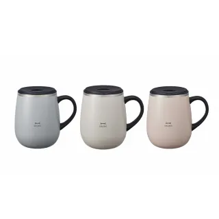 【日本★BRUNO】保溫不鏽鋼馬克杯(附蓋｜保溫設計｜耐用不鏽鋼杯｜隨行必備｜共三色)