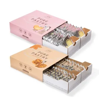 【台灣優格餅乾學院】me+純奶油千層派餅乾3入組任選(千層酥/蝴蝶酥餅乾盒)