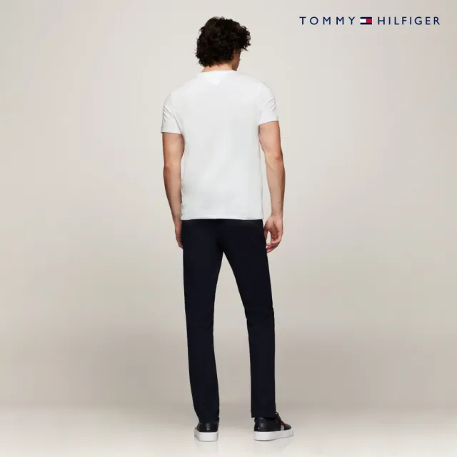 【TOMMY HILFIGER】官方旗艦館 Frederick Hilfiger印花T恤_白色