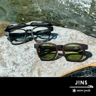 【JINS】(獨家價)x Snow Peak 2025聯名眼鏡 Switch 露營/駕駛-多款任選(UGF-25S-018)