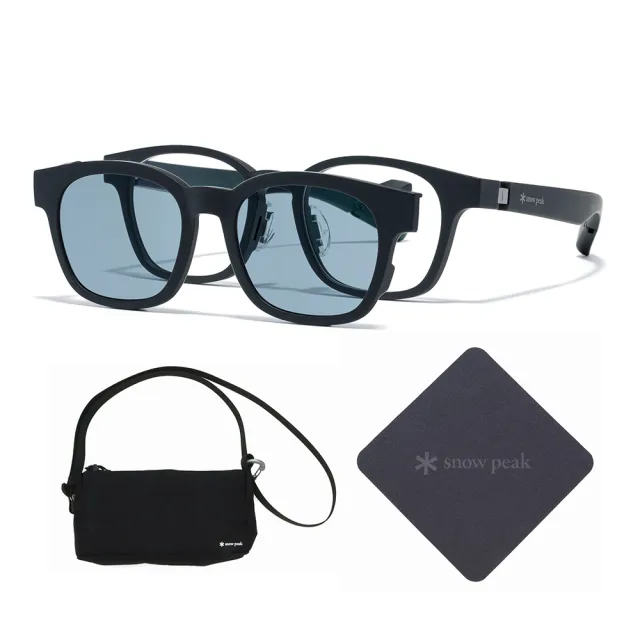 【JINS】x Snow Peak 2025聯名眼鏡 Switch 露營/駕駛-多款任選(UGF-25S-018)