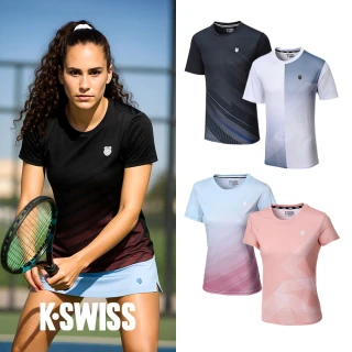 【K-SWISS】涼感排汗T恤 Sublimation Tee 男女 多款任選