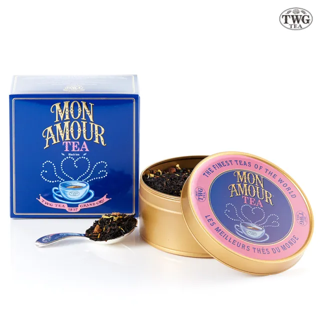 【TWG Tea】魚子醬錫罐茗茶 吾愛之茶 100g/罐(Mon Amour Tea; 紅茶)（其他規格）