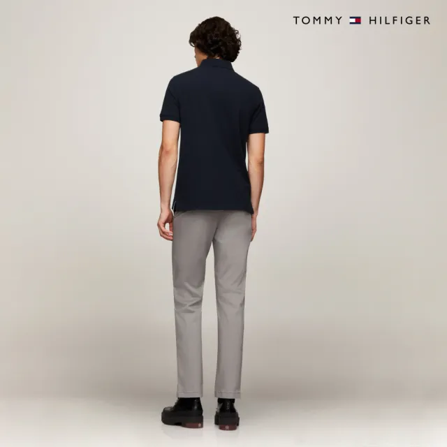 【TOMMY HILFIGER】官方旗艦館 Calvert 短袖 Polo 衫_藍色