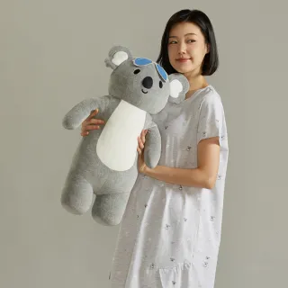 【YVONNE 以旺傢飾】無尾熊長型抱枕(迷霧灰)