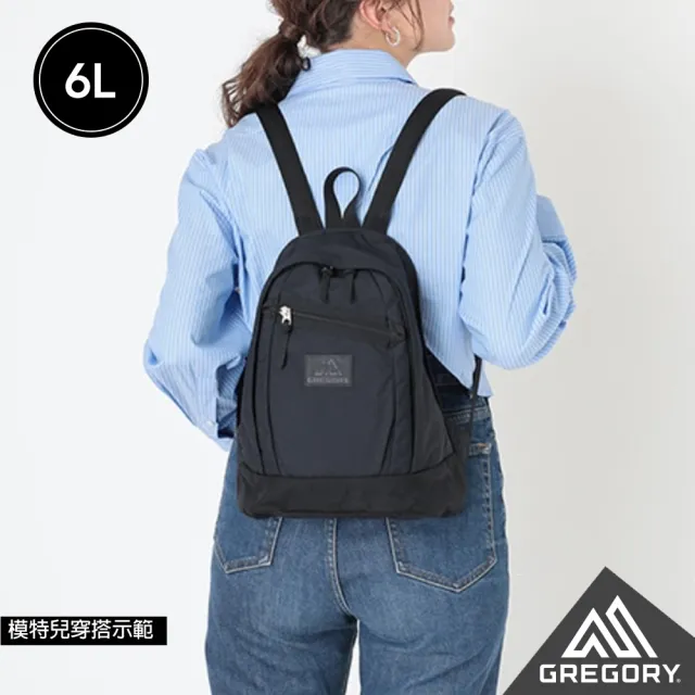 【Gregory】6L LADYBIRD BACKPACK XS 後背包 瑪瑙黑 桃紅(小物包 小廢包 隨身包)