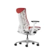 【Herman Miller】Embody 中厚布 - 白框紅布｜世代家具｜原廠授權代理商(人體工學椅/電腦椅)